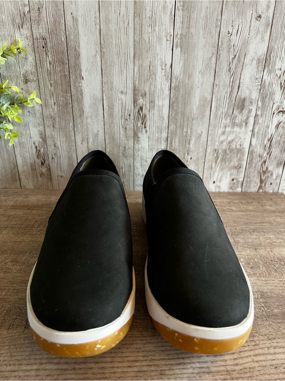 Bogs Kicker Slip On Leather Water Resistant Slip On Shoes Black Women’s Size 7 - Picture 3 of 7